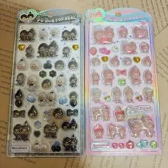 うるちゅるポップシール モンチッチ 2枚セット