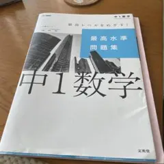中1数学 最高水準問題集 解答と解説