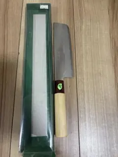 宗行作 菜切包丁 専用箱付き菜切り包丁 木製ハンドル 自宅長期保管品のサムネイル