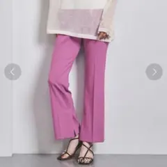 スリットパンツ スラックス