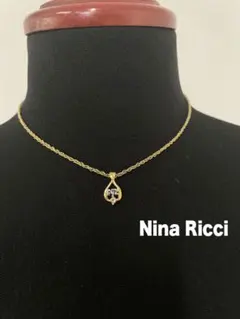 NINA RICCI ネックレス イヤリング セット ゴールドのサムネイル
