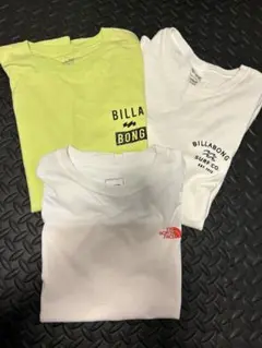 BILLABONG THE NORTH FACE Tシャツ 3枚セット