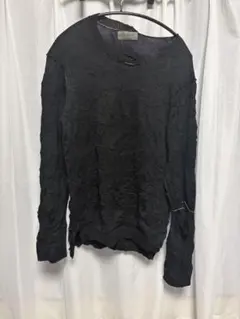 17AW yohji yamamoto pour homme シワ加工　セーターのサムネイル