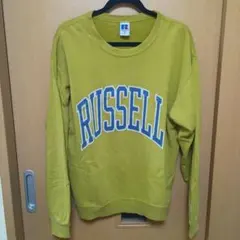Russell Athletic スウェット マスタード M