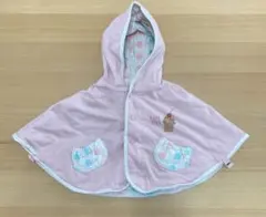 ベビー　ブランシェス　リバーシブル　ベビーポンチョ 80-95cm