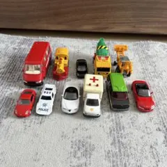 ２０年前のミニカー 11台セット まとめ売り