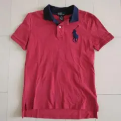 【y2k 美品！】 Ralph Lauren ビックポニー刺繍 ピチT