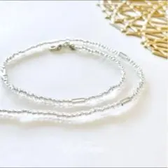 【白樺】ネックレス/二重ブレスレット/シラカバ/チョーカー/韓国アクセサリー