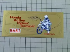 正規品 H・A・R・T ステッカー 当時物 レトロ HONDA HART ホンダ
