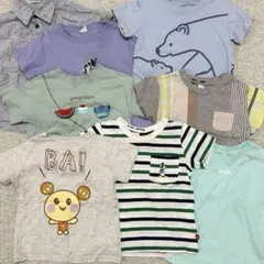 90〜110 半袖9枚 BABYDOLL branshes 男の子のサムネイル