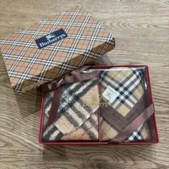 未使用 Burberry's チェック柄ハンカチ2枚セット