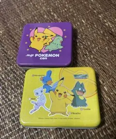 ポケモン缶(明治) ポケットモンスター缶　平成　レトロ　2個セット