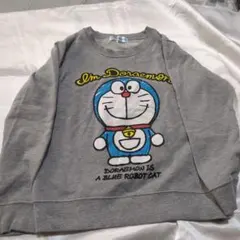 ドラえもん トレーナー グレー　130