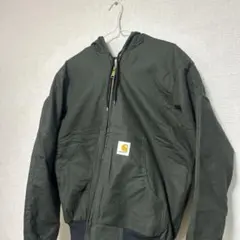 ☆希少ユニオンタグ☆ carhartt アクティブジャケット パーカー 黒 M 