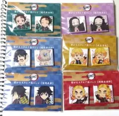 鬼滅の刃 繋がるスクエア缶バッジ