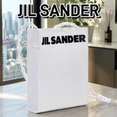 JIL SANDER✨ジルサンダー✨タングル✨ロゴプリントレザーショルダーバッグのサムネイル
