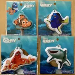 ファインディング ニモ　ディズニー　ピクサー　マスコット キーホルダー ４種