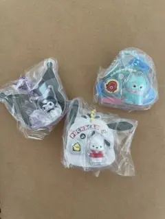 サンリオ　パッケージチャーム　ポチャッコ　クロミ　ハンギョドン　まとめ売り