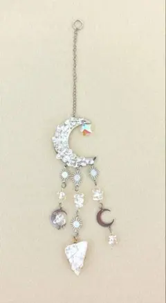 月　モビール　サンキャッチャー