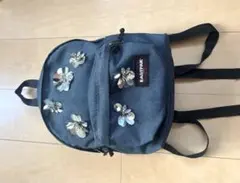 Chesty EASTPAK バックパック グレー 花 ビジュー リュック - メルカリ