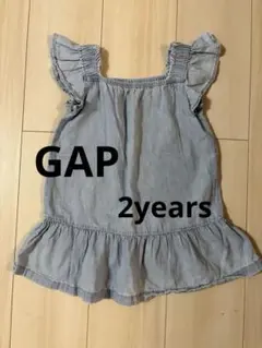 baby GAP デニム風ワンピース 2歳用