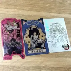 伊黒小芭内 甘露寺蜜璃 入場特典 ナムコ クリアカード ムビチケ風カード