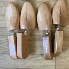 激安】木製 シューキーパー 39-40サイズ 4足セット - メルカリ