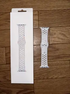 Apple Watch NIKEスポーツバンド45mm S/Mピュアプラチナム