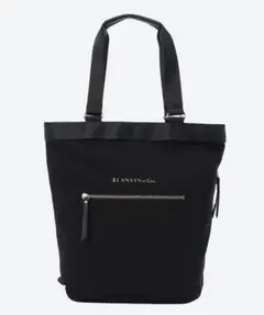 あ*ん様 LANVIN en Bleu 2WAY トート リュック ブラックのサムネイル