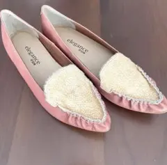 新品　HIMIKO ローヒール　パンプス　卑弥呼　フラットシューズ　23.5㎝