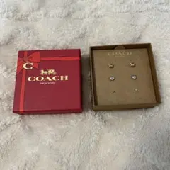 COACH ピアス 3点セット