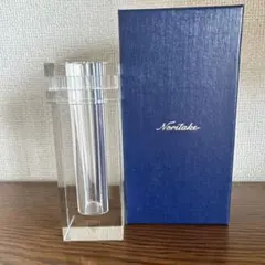 Noritake ガラス花瓶　一輪挿し