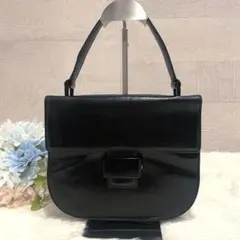 レア　美品 Prada ハンドバック ブラック エナメル 2025年最新】prada エナメル バッグの人気アイテム - メルカリ