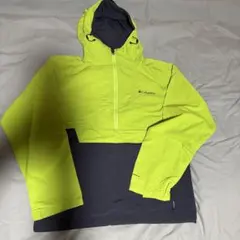 Columbia ナイロンジャケット Lサイズ 蛍光イエロー