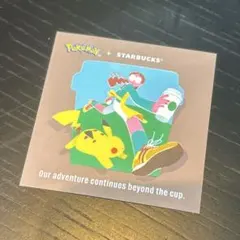 STARBUCKS ステッカー ポケモン スタバ シール Pokémon