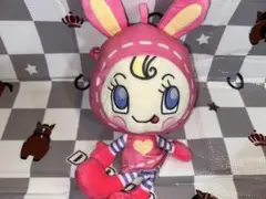 圧縮なし！ メゾピアノ ぬいぐるみリュック ベリエちゃん ピンクのサムネイル