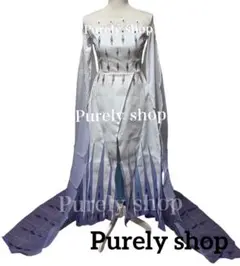 精霊エルサ 衣装+ウィッグセット 2025年最新】精霊エルサ ウィッグの人気アイテム - メルカリ