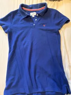 American Eagle 青 ポロシャツ 半袖のサムネイル