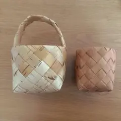 白樺のかごセット②