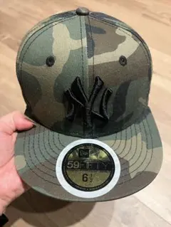 New Era 59FIFTY 迷彩キャップ サイズ 6 2/1