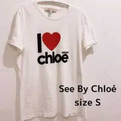 See By Chloé Tシャツ ホワイト コンパクト ビンテージ Sサイズのサムネイル
