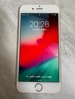 Apple iPhone6 ゴールド 64GB 画面焼けあり バッテリー100%