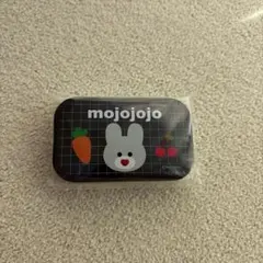 Mojojojo ミニ缶　立体シール入　モノクロ