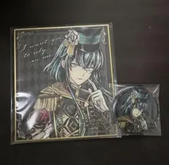 〘悪魔執事と黒い猫〙あくねこ あくねこ展 缶バッジ 色紙 バスティン セット