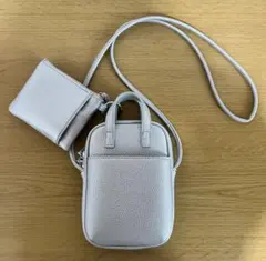 LOWRYS FARM ローリーズファーム ミニショルダーバッグ シルバー