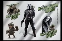 未使用 スターウォーズ マンダロリアン ドリンク トッパー 4種類