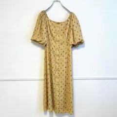 美品 レトロ柄 LILY BROWN リリーブラウン ワンピース 古着