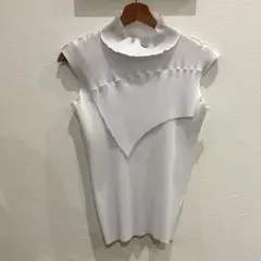 完売品 kotohayokozawa HIGHNECK TINY TOP 青 夏 - メルカリ