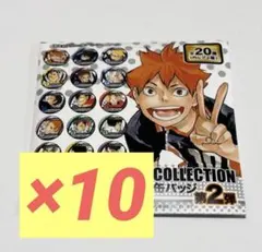 新品未開封　ハイキュー　コレクション缶バッジ　第2弾　10点