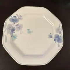【美品】ノリタケ八角プレート2枚組